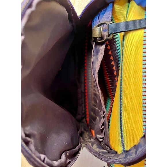 Roxy Bohemian Aztec Print Colorful Multi-Pocket Laptop Compartment Back - Picture 16 of 16